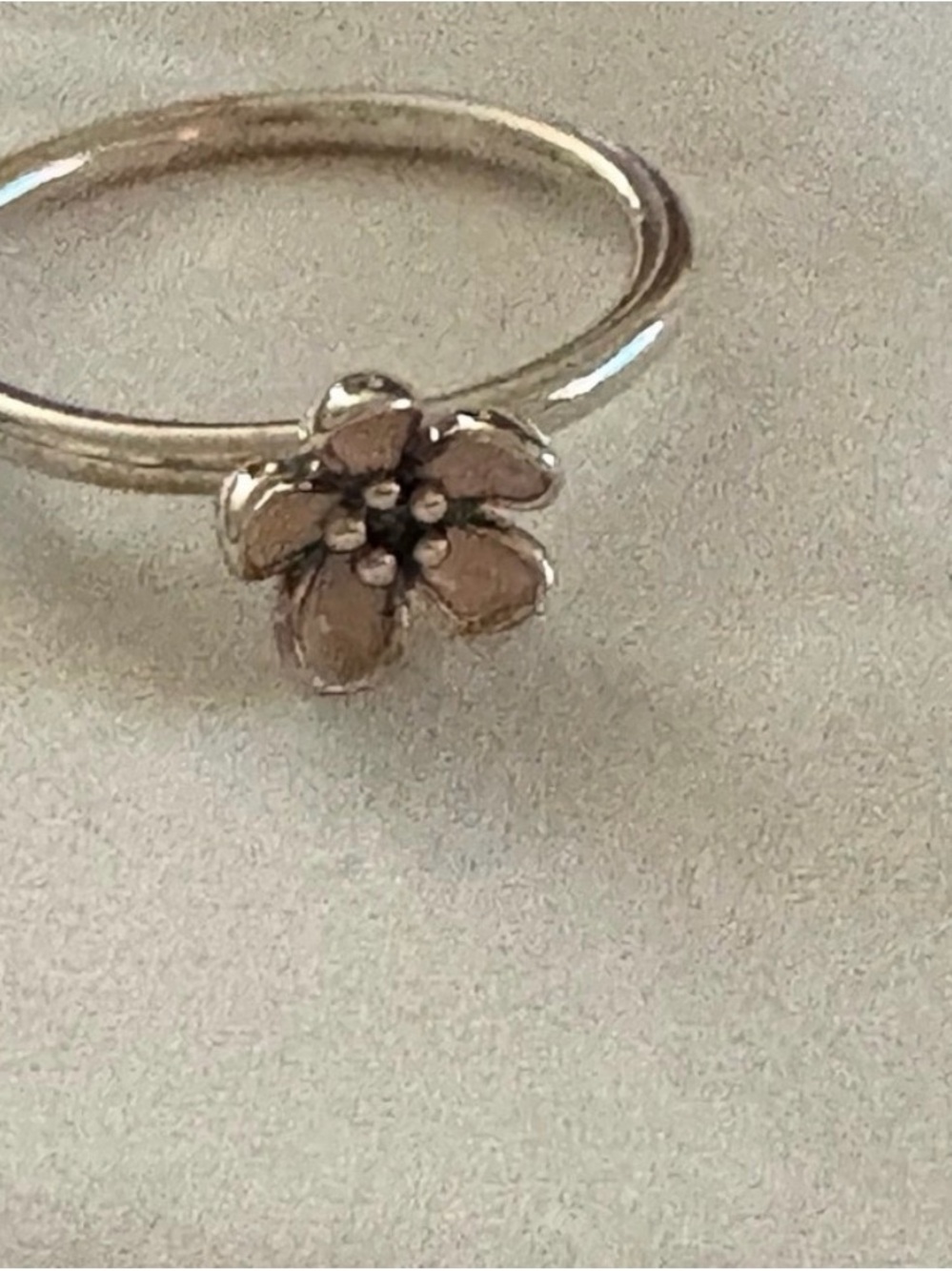 Pandora Retired Flower Ring
